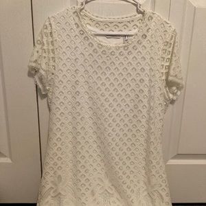 White, lace dress